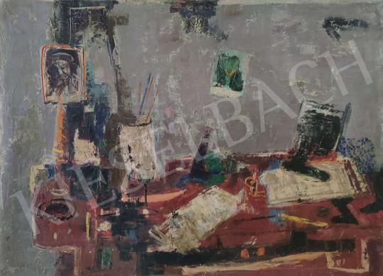 For sale Tamás, Ervin - Work Table (Still life) 's painting