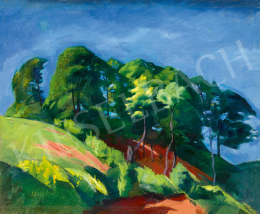  Szőnyi, István - Hillside by Nagybánya, 1917 