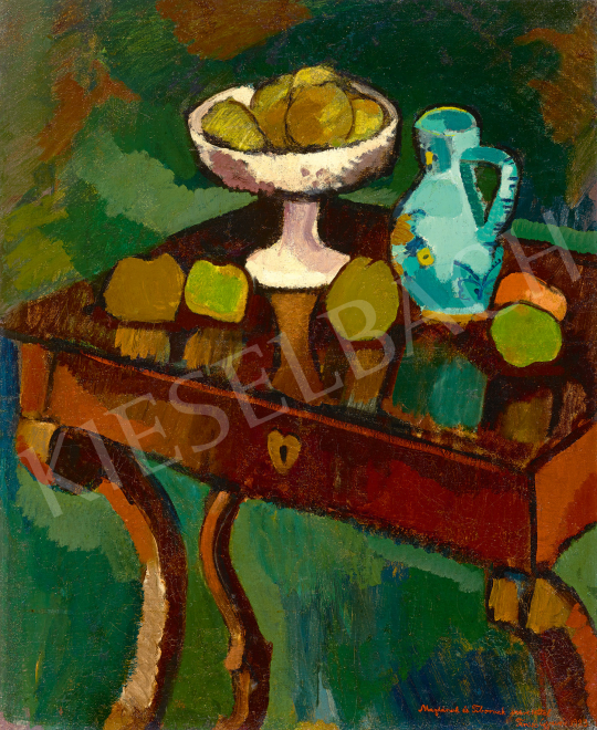 For sale  Fenyő, György - Still-Life in Studio, 1923 's painting