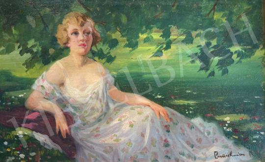 For sale  Brettschneider, Rudolf - Girl out of Doors 's painting