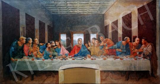 For sale  drMáriás - The last dinner before the epidemic in Leonardo's studio 's painting