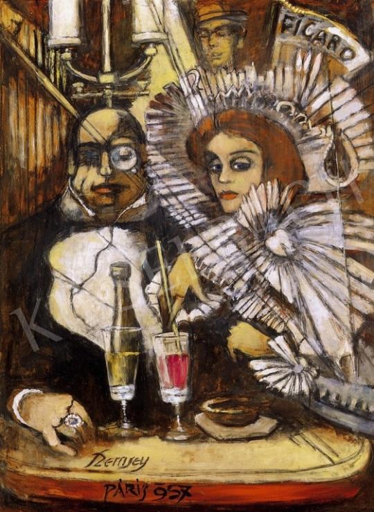  Remsey, Jenő György - Scene ina Café in Paris | 6th Auction auction / 297 Lot