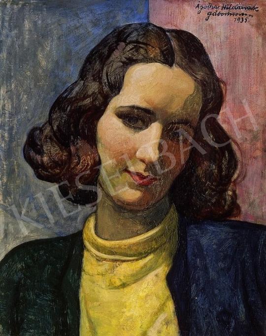  Gábor, Móric - Female Portrait | 6th Auction auction / 298 Lot