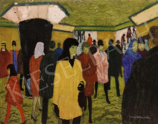  Czene, Béla jr. - Underpass, 1964 painting
