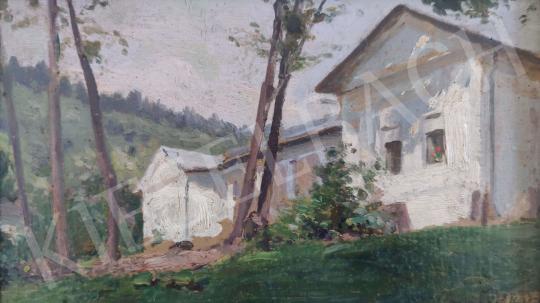 For sale  Edvi Illés, Aladár - Sunny Noble Mansion 's painting