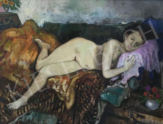 For sale Biai-Föglein, István - Lying Female Nude 's painting
