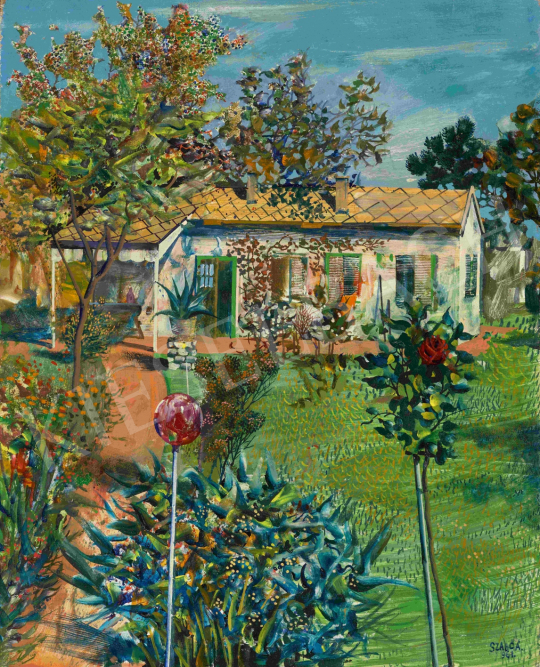  Szabó, Ákos - Sunny Garden (Weekend House), 1961 | 65th Auction auction / 15 Lot