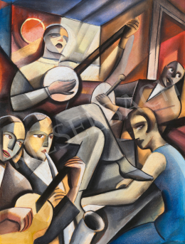  Gábor Jenő - Jazz Band a párizsi Jockey klubban, 1930 