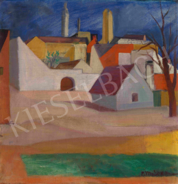  Modok, Mária (Czóbel Béláné) - Houses in Szentendre, c.1930 