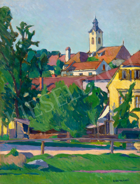 Kosztolányi Kann, Gyula - Small Town in France | 65th Auction auction / 48 Lot