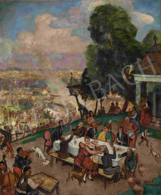  Pólya, Tibor - Amusement (Ancient Hungary), 1930's | 65th Auction auction / 64 Lot
