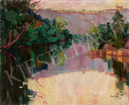 Erdélyi Béla - Ung folyó (Ungvár), 1929 | 65. Aukció aukció / 69 tétel