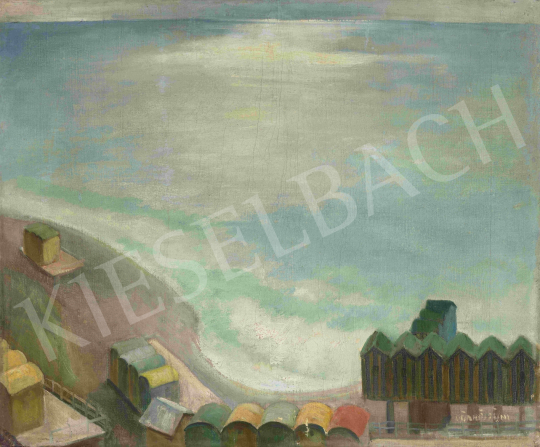 Döbröczöni, Kálmán - Morning Lights at the Italian Seashore | 65th Auction auction / 71 Lot