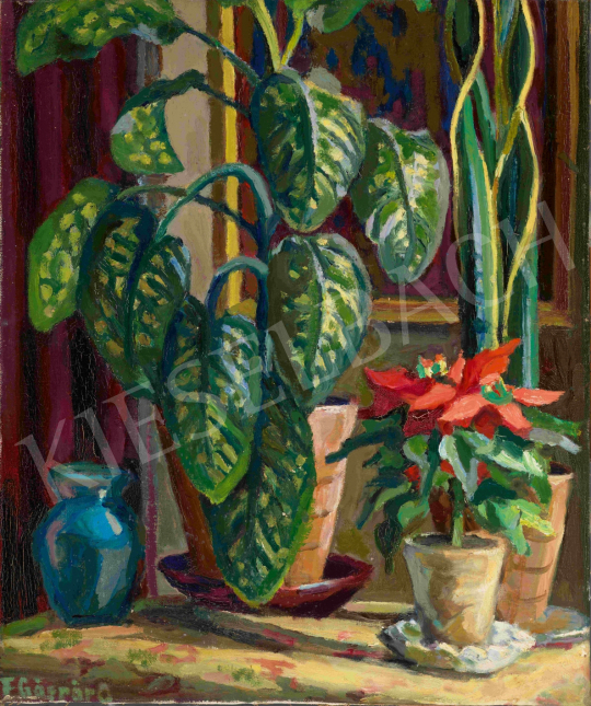 Felekiné Gáspár, Anni - Plants in the Studio | 65th Auction auction / 100 Lot