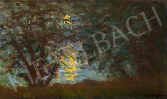  Mednyánszky, László - Trees at the River in Cloudy Light | 65th Auction auction / 170 Lot