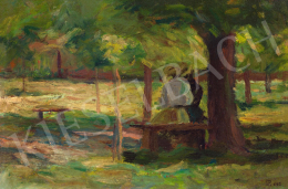  Perlmutter Izsák - Randevú a fák alatt, 1892 