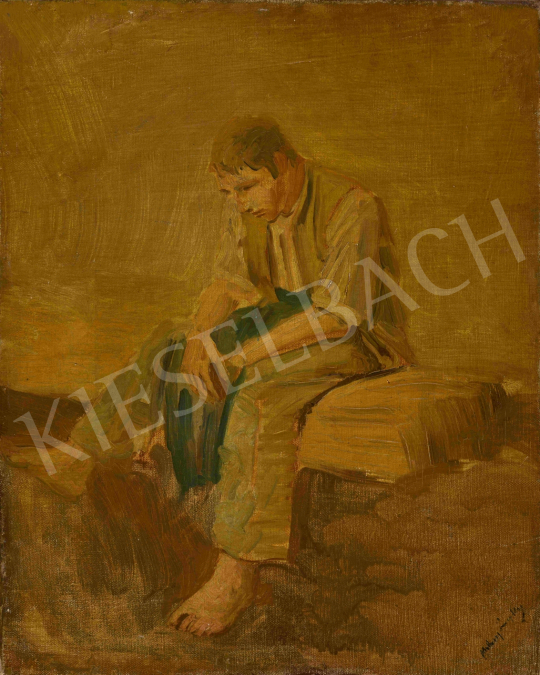  Mednyánszky, László - Young Man | 65th Auction auction / 199 Lot