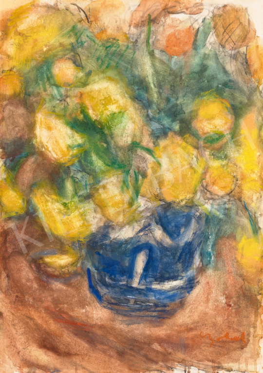  Czóbel, Béla - Yellow Still-Life | 65th Auction auction / 200 Lot