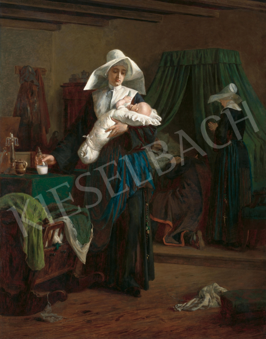 Székely, Bertalan - The Nun, 1870 | 65th Auction auction / 230 Lot