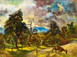  Pirk, János - Landscape in Nagybanya (Sun behind the Clouds) 