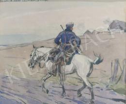 Juszkó, Béla - Horse Soldier,1916 