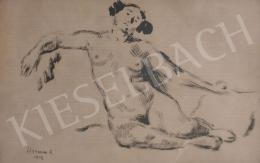  Herman, Lipót - Woman nude, 1912 