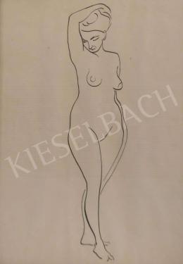  Vaszary, János - Standing Woman Nude 