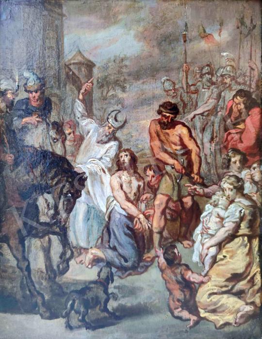 Eladó Ismeretlen festő - Szent Máté mártíromsága festménye