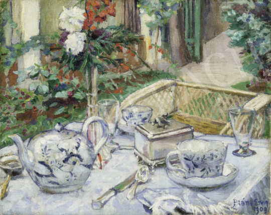 For sale  Plány, Ervin - Petit-déjeuner, 1909 's painting