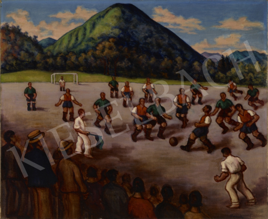 For sale Husovszky, János - Football Game (Nagybánya) 's painting