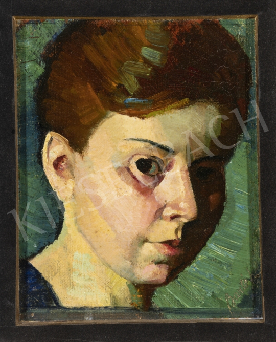  Bartók, Mária - Self-Portrait, 1920s painting