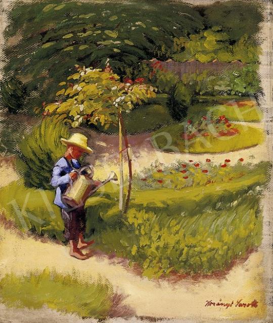 Korányi, Sarolta - Boy Gardening | 5th Auction auction / 11b Lot