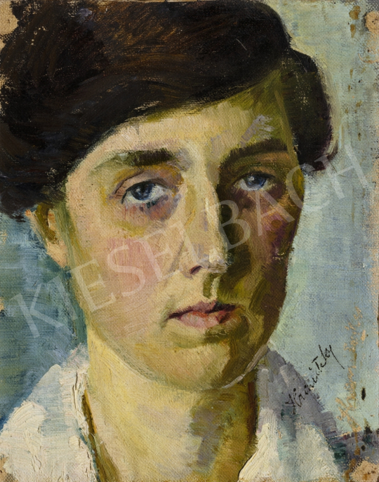  Hranitzky, Ilona - Self-Portrait, 1920s painting