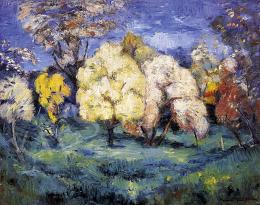  Iványi Grünwald, Béla - Trees in Blossom 