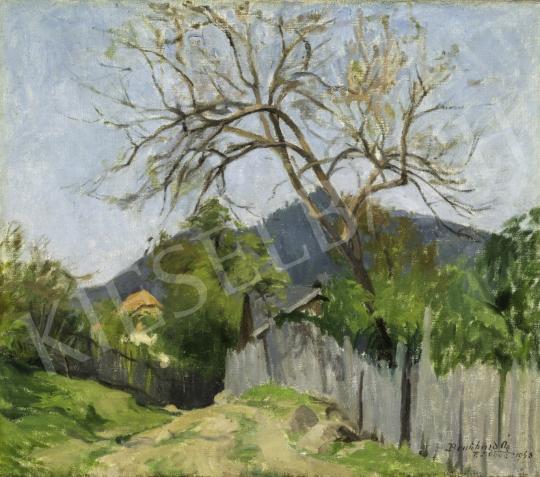  Benkhard, Ágost - Felsőbánya Landscape, 1943 painting