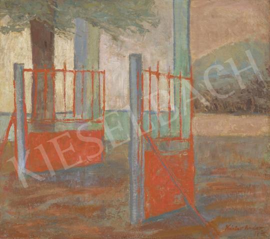 For sale Kántor, Andor - Gate in Szentendre (Socialism), 1957 's painting