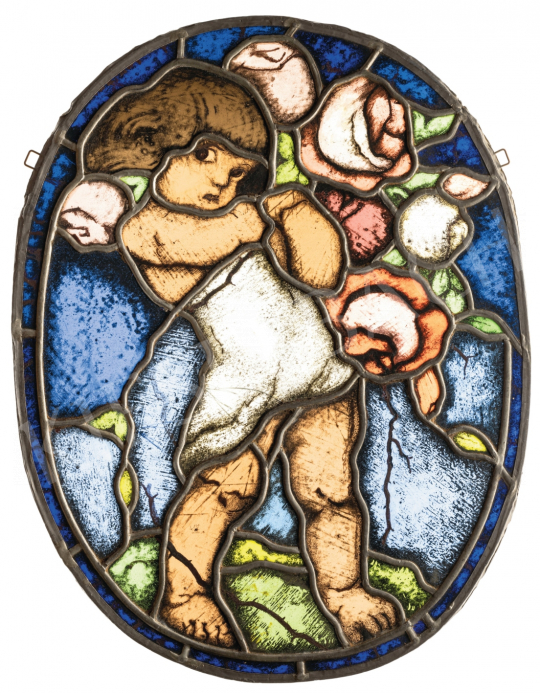 For sale  Workshop of Miksa, Róth - Spring (Stained Glass Window), c. 1915-20 's painting