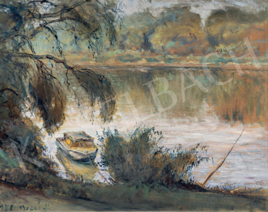  Bozsó, János - Tisza Bank painting