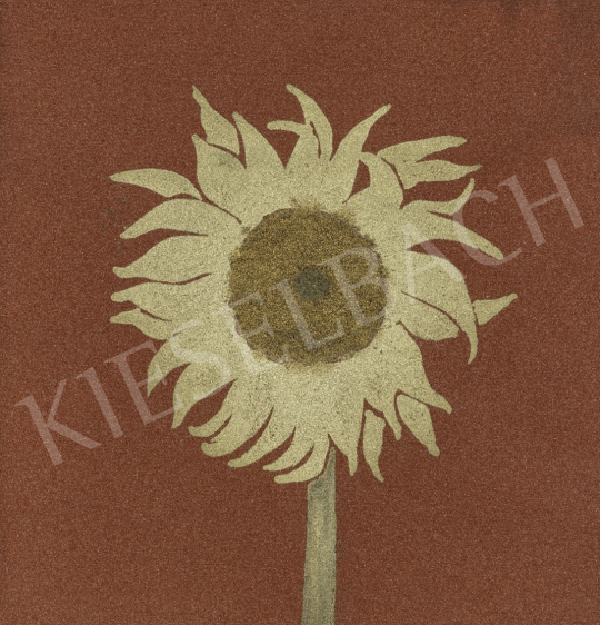 For sale Papp, Oszkár (Japi) - Sunflower, 1970 's painting