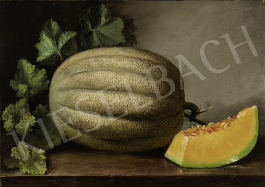 For sale Ujházy, Ferenc - Still-Life with Melon, c. 1890 's painting