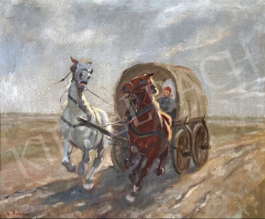 For sale  Gy. Farkas Géza  - On the way home 's painting