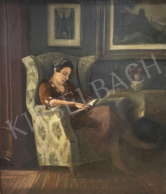 For sale  Zádor, István - Home (Reading Woman), 1921 's painting