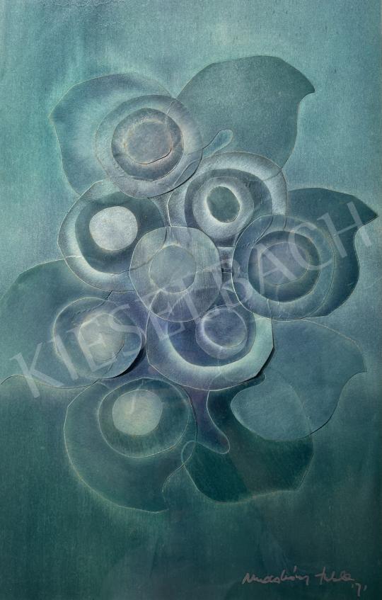  Macskássy, Izolda - Soul Flowers, 1971 painting