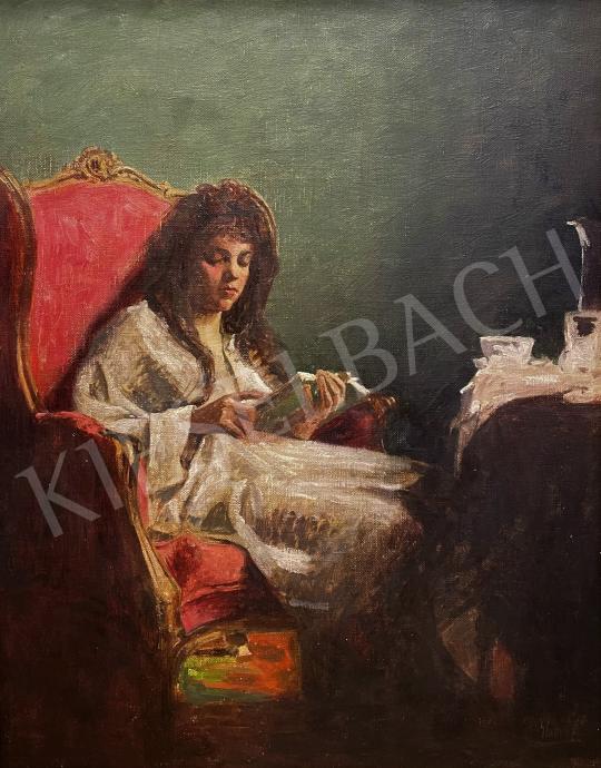 For sale Glatter, Ármin - Reading Woman 's painting