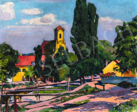 Kosztolányi Kann, Gyula - Afternoon (Szentendre), c. 1910 | 66th Auction auction / 18 Lot