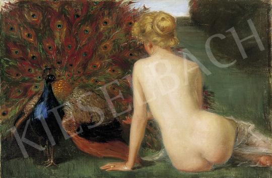  Páldy, Aladár - Nude with a Peacock | 5th Auction auction / 39 Lot