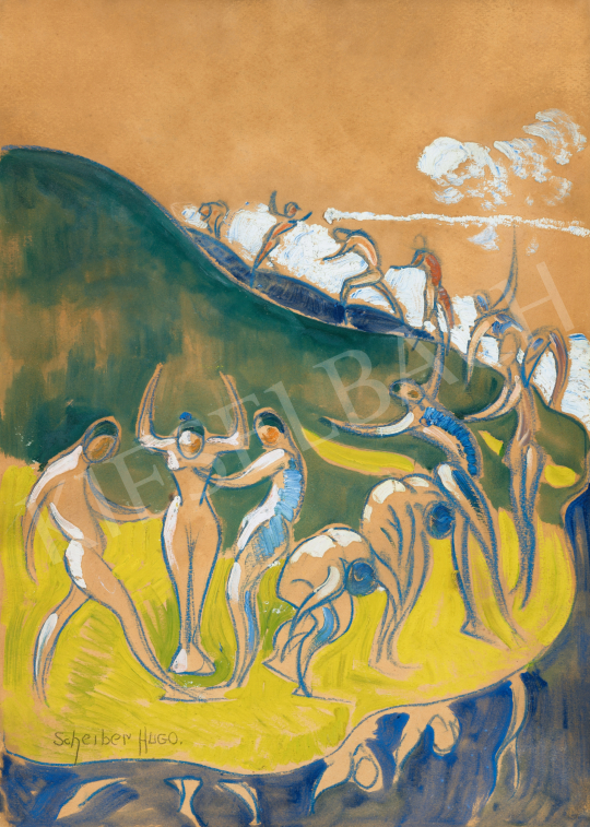  Scheiber, Hugó - The Apotheosis of Dance, 1910s | 66th Auction auction / 27 Lot