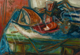  Ámos, Imre - Table Still-Life (Bread and Salt), 1942 