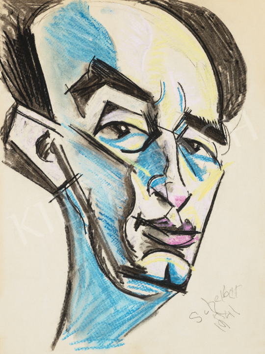  Scheiber, Hugó - Portrait of a Man, 1941 | 66th Auction auction / 102 Lot