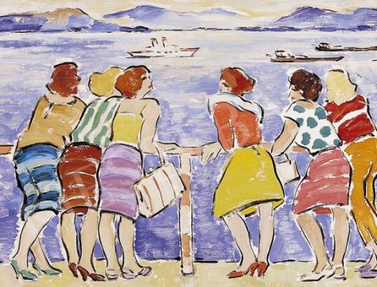 Hajós, Imre László - Girls by the Lake | 5th Auction auction / 47 Lot
